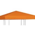 vidaXL Покрив за шатра 310 г/м² 3x3 м оранжев