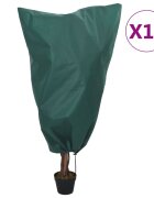 vidaXL Покривала за растения с шнур 12 бр 70 г/м² 08x12 м