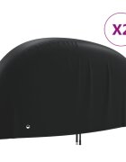 vidaXL Покривала за велосипеди 2 бр 200x70x110 см 190T Оксфорд текстил