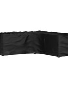vidaXL Покривало за ъглови градински мебели 16 капси 285x285x90 см
