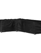 vidaXL Покривало за ъглови градински мебели 18 капси 220x285x80 см