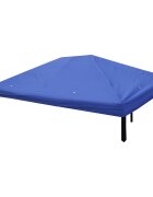 vidaXL Покривало за беседка 300 x 400 cm Синьо
