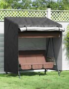 vidaXL Покривало за градинска люлка 135 x 100 x 165 см