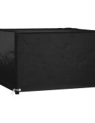 vidaXL Покривало за градински мебели 8 капси 125x125x75 см квадратно