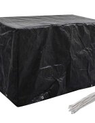 vidaXL Покривало за градински мебели 8 капси 140 x 70 x 90 см