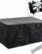 vidaXL Покривало за градински мебели 8 капси 240 x 140 x 90 см
