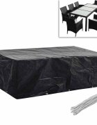 vidaXL Покривало за градински мебели 8 капси 300 x 140 x 90 см