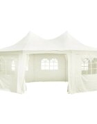 vidaXL | Покривало за градински палатка | Крем 6 x 4.5 x 3 м текстил
