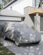 vidaXL Покривало за кола за SUV цяло сиво XL нетъкан текстил