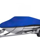 vidaXL Покривало за лодка синьо 530x199x40 см