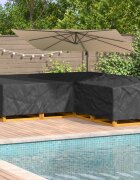 vidaXL Покривало за мебели 270 x 270 x 80 см 600D оксфордска тъкан