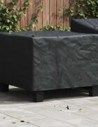 vidaXL Покривало за мебели 99 x 99 x 60 см 210D оксфордска тъкан Черен