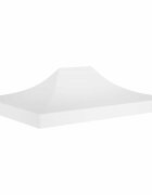 vidaXL Покривало за парти шатра 45x3 м бяло 270 г/м²