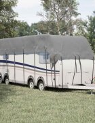 vidaXL Покривало за покрив на каравана сиво 900x300cm Нетъкана материя