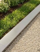 vidaXL Покриващ профил за градина 10 бр. 100 x 20 x 5 см