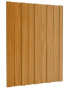 vidaXL Покривен панел 12 бр. Натурално 60 x 45 cm Поцинкована стомана