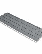 vidaXL Покривен панел 12 бр. Сив 129 x 45 см Поцинкована стомана