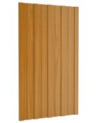 vidaXL Покривен панел 36 бр. Натурално 80 x 45 cm Поцинкована стомана