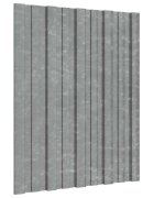 vidaXL Покривен панел 36 бр. Сребристо 60 x 45 cm Поцинкована стомана