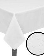 vidaXL Покривки за маса бели 5 бр 100 x 100 см