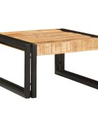 vidaXL Поличка за баня Кафяво 40 x 50 x 23 см