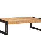 vidaXL Поличка за баня Кафяво 80 x 50 x 23 см