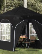 vidaXL Поп-ъп парти палатка 192 x 192 x 245 см Черно