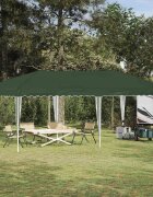 vidaXL Поп-ъп парти палатка 575 x 290 x 245 см Зелено