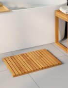 vidaXL Постелка за баня 2 бр. Натурално 60 x 40 cm