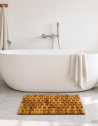 vidaXL Постелки за баня 2 бр. Натурално 44 x 60 см