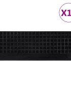 vidaXL Постелки за стъпала 10 бр 25x75 см гума