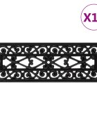 vidaXL Постелки за стъпала 10 бр 25x75 см гума