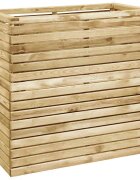 vidaXL Повдигната леха 100x50x100 см импрегнирано борово дърво