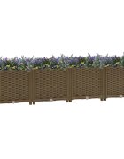 vidaXL Повдигната леха 160x40x38 см полипропилен