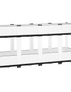vidaXL Повдигната леха 160x40x71 см полипропилен