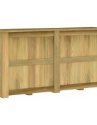 vidaXL Повдигната леха 196x50x100 см импрегнирано борово дърво
