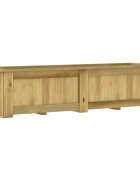 vidaXL Повдигната леха 196x50x50 см импрегнирано борово дърво