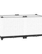vidaXL Повдигната леха 80x40x38 см полипропилен