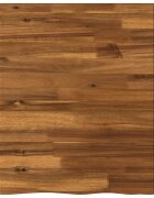 vidaXL Правоъгълен плот за маса 90 x 50 x 35 см Квадратна Натурално
