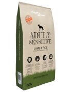 vidaXL Премиум храна за кучета Adult Sensitive Lamb & Rice 15 кг