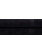 vidaXL Премиум кърпи SOLUND 2 бр черни 100x200 см 600 gsm