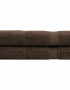 vidaXL Премиум кърпи SOLUND 2 бр кафяви 100x200 см 600 gsm