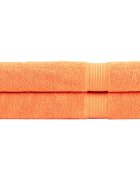 vidaXL Премиум кърпи SOLUND 2 бр оранжеви 100x200 см 600 gsm