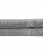 vidaXL Премиум кърпи SOLUND 2 бр сиви 100x200 см 600 gsm