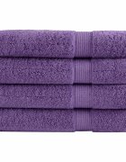 vidaXL Премиум кърпи SOLUND 4 бр лилави 100x200 см 600 gsm