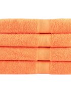 vidaXL Премиум кърпи SOLUND 4 бр оранжеви 100x200 см 600 gsm
