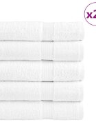 vidaXL Премиум кърпи за баня SOLUND 25 бр бели 70x140 см 600 gsm