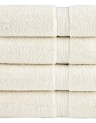 vidaXL Премиум кърпи за баня SOLUND 4 бр кремави 70x140 см 600 gsm