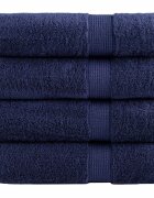 vidaXL Премиум кърпи за баня SOLUND 4 бр нейви сини 70x140 см 600 gsm