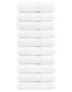 vidaXL Премиум кърпи за гости SOLUND 10 бр. бели 30x50 см 600 г/м²